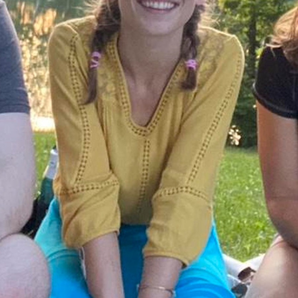Yellow Summer Puff sleeve Blouse